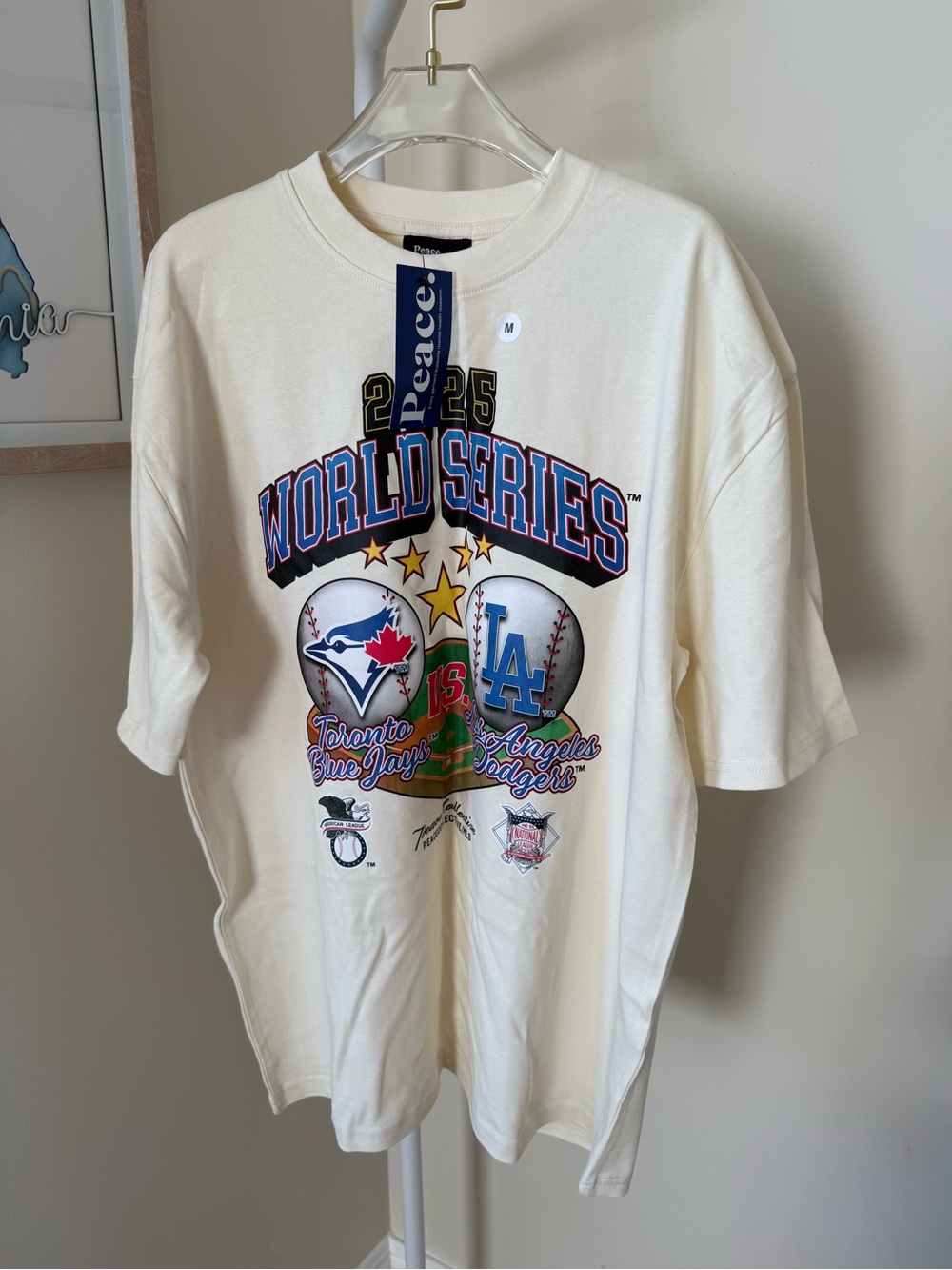 Peace Collectie World Series 2025 Graphic Tee - White